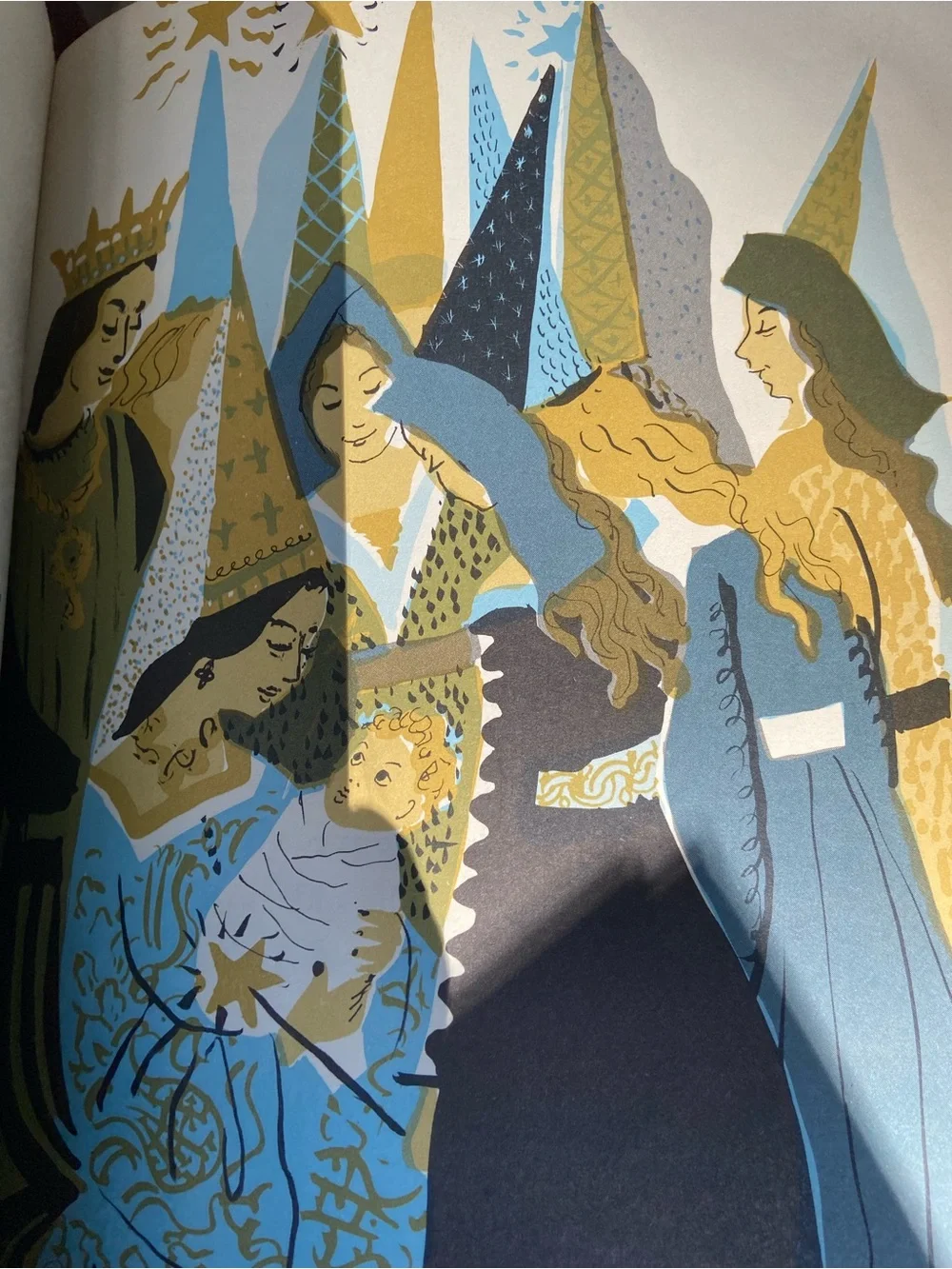 Vintage 1950s 50s Fairy Tales Tale book France French Princess Beauty Beast Puss